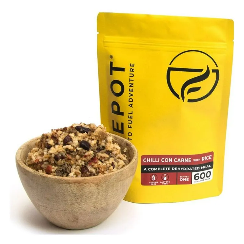 Piatto liofilizzato FIREPOT Chili con carne e riso
